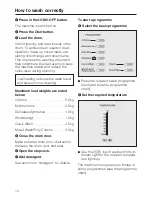 Предварительный просмотр 14 страницы Miele W 939 WPS Operating Instructions Manual