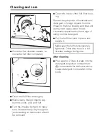 Предварительный просмотр 40 страницы Miele W 939 WPS Operating Instructions Manual