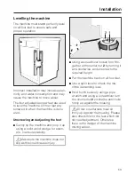 Предварительный просмотр 53 страницы Miele W 939 WPS Operating Instructions Manual