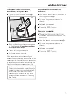 Предварительный просмотр 21 страницы Miele W 969 Operating Instructions Manual