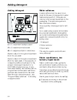 Предварительный просмотр 20 страницы Miele W 970 Operating Instructions Manual