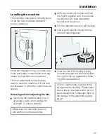 Предварительный просмотр 47 страницы Miele W 970 Operating Instructions Manual