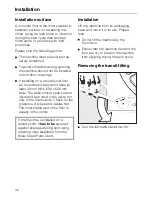 Preview for 46 page of Miele W 980 WPS Operating Instructions Manual