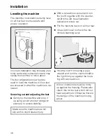 Preview for 48 page of Miele W 980 WPS Operating Instructions Manual