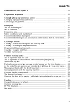 Preview for 3 page of Miele W1 Operating Instructions Manual