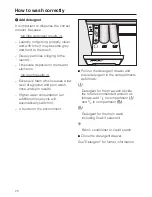 Предварительный просмотр 20 страницы Miele W5748 Operating Instructions Manual