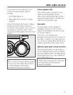 Предварительный просмотр 47 страницы Miele W5748 Operating Instructions Manual