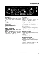 Предварительный просмотр 25 страницы Miele W770 - Operating Manual