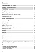 Preview for 2 page of Miele WCA 020 Active Operating Instructions Manual