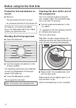 Preview for 16 page of Miele WCA 020 Active Operating Instructions Manual