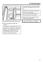 Preview for 25 page of Miele WCA 020 Active Operating Instructions Manual