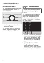 Preview for 20 page of Miele WCA 030 Active Operating Instructions Manual