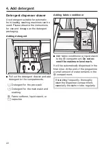 Preview for 22 page of Miele WCA 030 Active Operating Instructions Manual