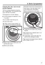 Preview for 27 page of Miele WCA 030 Active Operating Instructions Manual