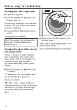 Предварительный просмотр 16 страницы Miele WCD 120 Operating Instructions Manual