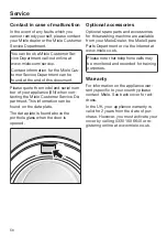 Предварительный просмотр 56 страницы Miele WCD 120 Operating Instructions Manual