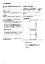 Предварительный просмотр 64 страницы Miele WCD 320 Operating Instructions Manual