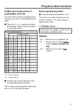 Предварительный просмотр 75 страницы Miele WCD 320 Operating Instructions Manual