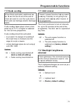 Предварительный просмотр 79 страницы Miele WCD 320 Operating Instructions Manual