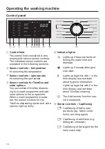 Preview for 14 page of Miele WCD 660 Operating Instructions Manual