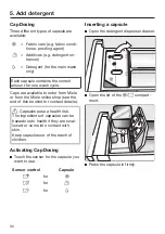 Preview for 30 page of Miele WCD 660 Operating Instructions Manual