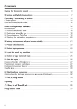 Preview for 2 page of Miele WCD660 WCS Operating Instructions Manual