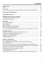 Preview for 3 page of Miele WCD660 WCS Operating Instructions Manual