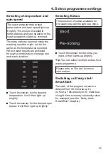 Preview for 25 page of Miele WCD660 WCS Operating Instructions Manual