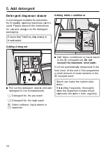 Preview for 28 page of Miele WCD660 WCS Operating Instructions Manual