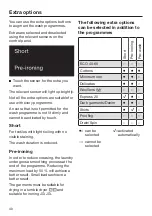 Preview for 40 page of Miele WCD660 WCS Operating Instructions Manual