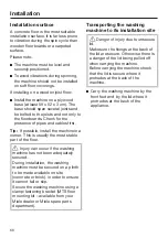 Preview for 66 page of Miele WCD660 WCS Operating Instructions Manual