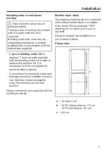 Preview for 71 page of Miele WCD660 WCS Operating Instructions Manual