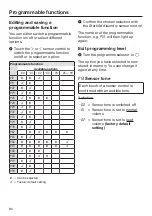 Preview for 80 page of Miele WCD660 WCS Operating Instructions Manual