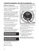 Preview for 38 page of Miele WCE 660 Operating Instructions Manual