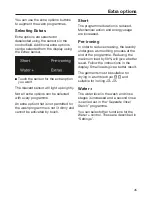 Preview for 45 page of Miele WCE 660 Operating Instructions Manual