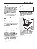 Preview for 57 page of Miele WCE 660 Operating Instructions Manual