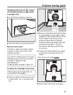 Preview for 69 page of Miele WCE 670 Operating Instructions Manual