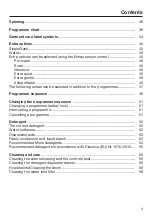 Preview for 3 page of Miele WCG 360 Operating Instructions Manual