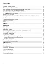 Preview for 4 page of Miele WCG 360 Operating Instructions Manual