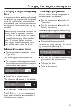 Preview for 51 page of Miele WCG 360 Operating Instructions Manual