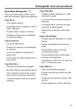 Preview for 97 page of Miele WCG 360 Operating Instructions Manual