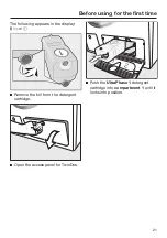 Предварительный просмотр 21 страницы Miele WCG 660 Operating Instructions Manual