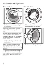 Предварительный просмотр 28 страницы Miele WCG 660 Operating Instructions Manual