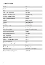 Preview for 84 page of Miele WCH 360 SpeedCare 1600 Operating Instructions Manual