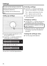 Preview for 88 page of Miele WCH 360 SpeedCare 1600 Operating Instructions Manual