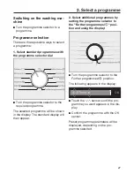 Preview for 27 page of Miele WCI 660 WCS Operating Instructions Manual