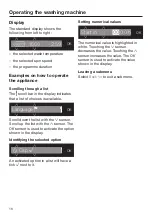 Preview for 16 page of Miele WCI 670 Operating Instructions Manual