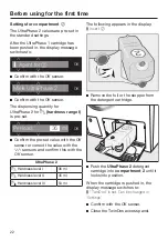 Preview for 22 page of Miele WCI 670 Operating Instructions Manual