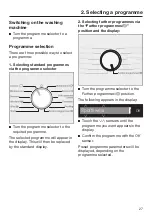 Preview for 27 page of Miele WCI 670 Operating Instructions Manual