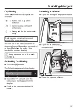 Preview for 37 page of Miele WCI 670 Operating Instructions Manual